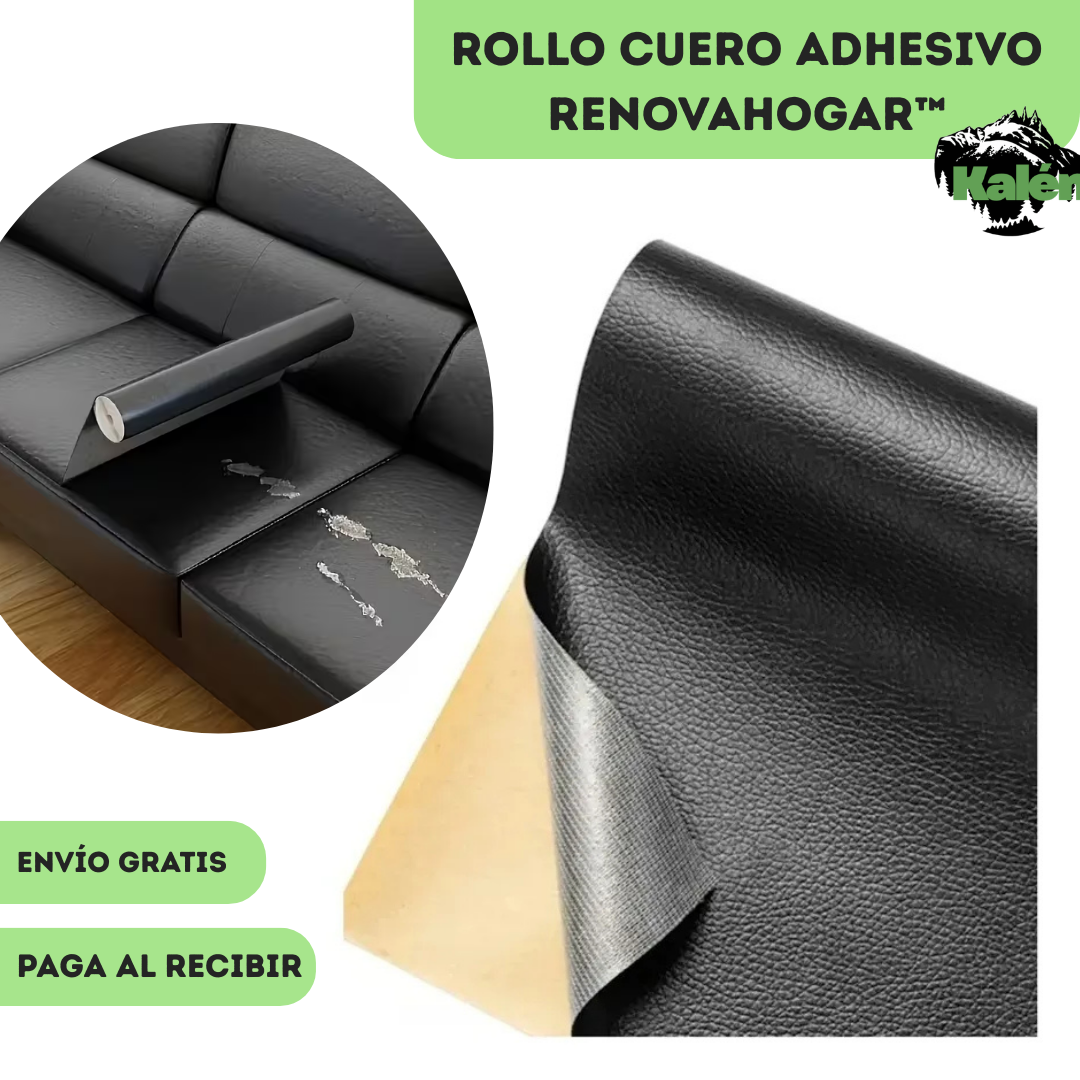 Rollo cuero adhesivo RenovaHogar™