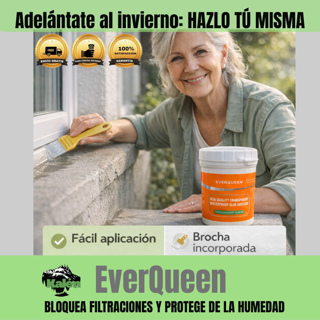 Sellador Adhesivo Impermeable EverQueen 300g
