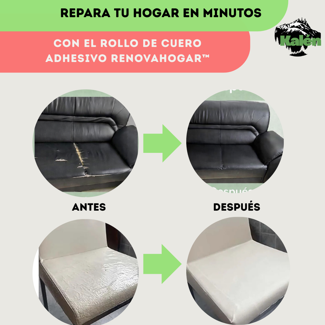 Rollo cuero adhesivo RenovaHogar™