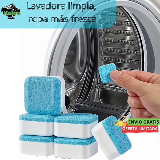 CicloZero™ Pastillas Limpiadoras Para Lavadoras (1 caja 12 unidades)