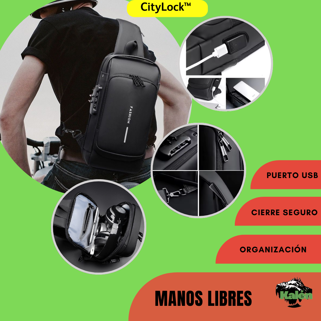 CityLock™ - Bolso Cruzado Unisex