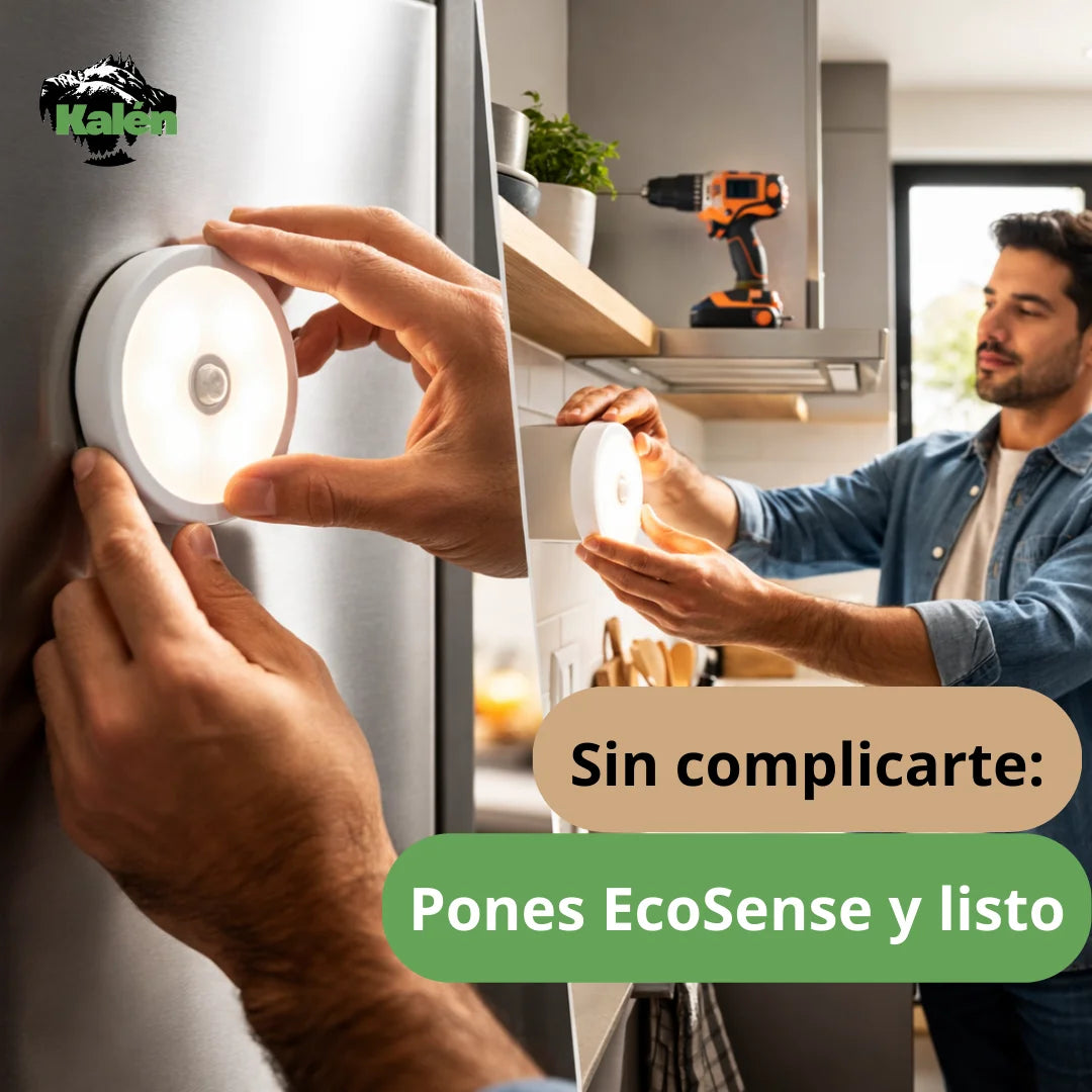 EcoSense - Luz LED con Sensor de Movimiento (Pack 3uni)