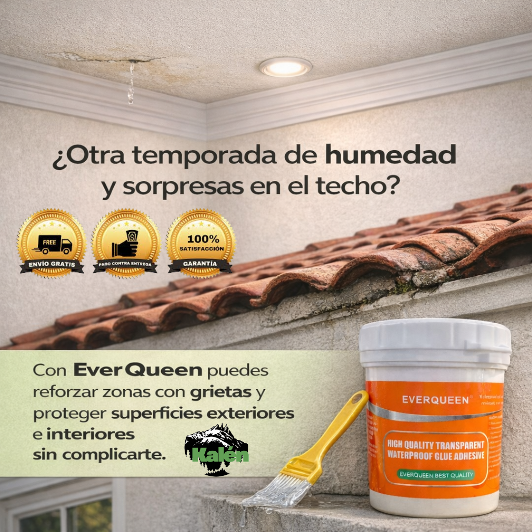 Sellador Adhesivo Impermeable EverQueen 300g