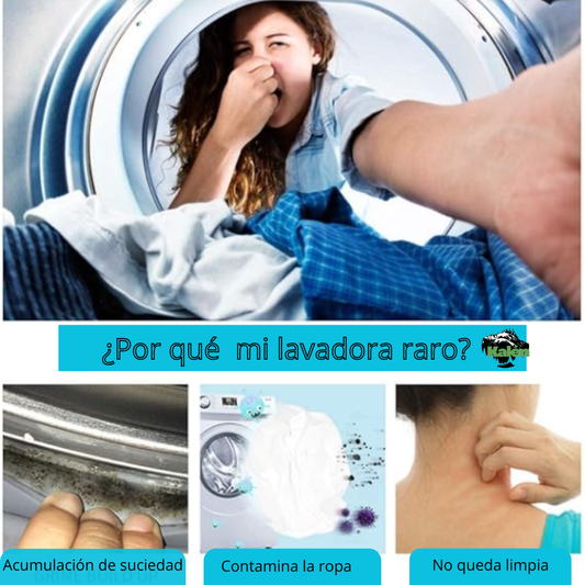 CicloZero™ Pastillas Limpiadoras Para Lavadoras (1 caja 12 unidades)